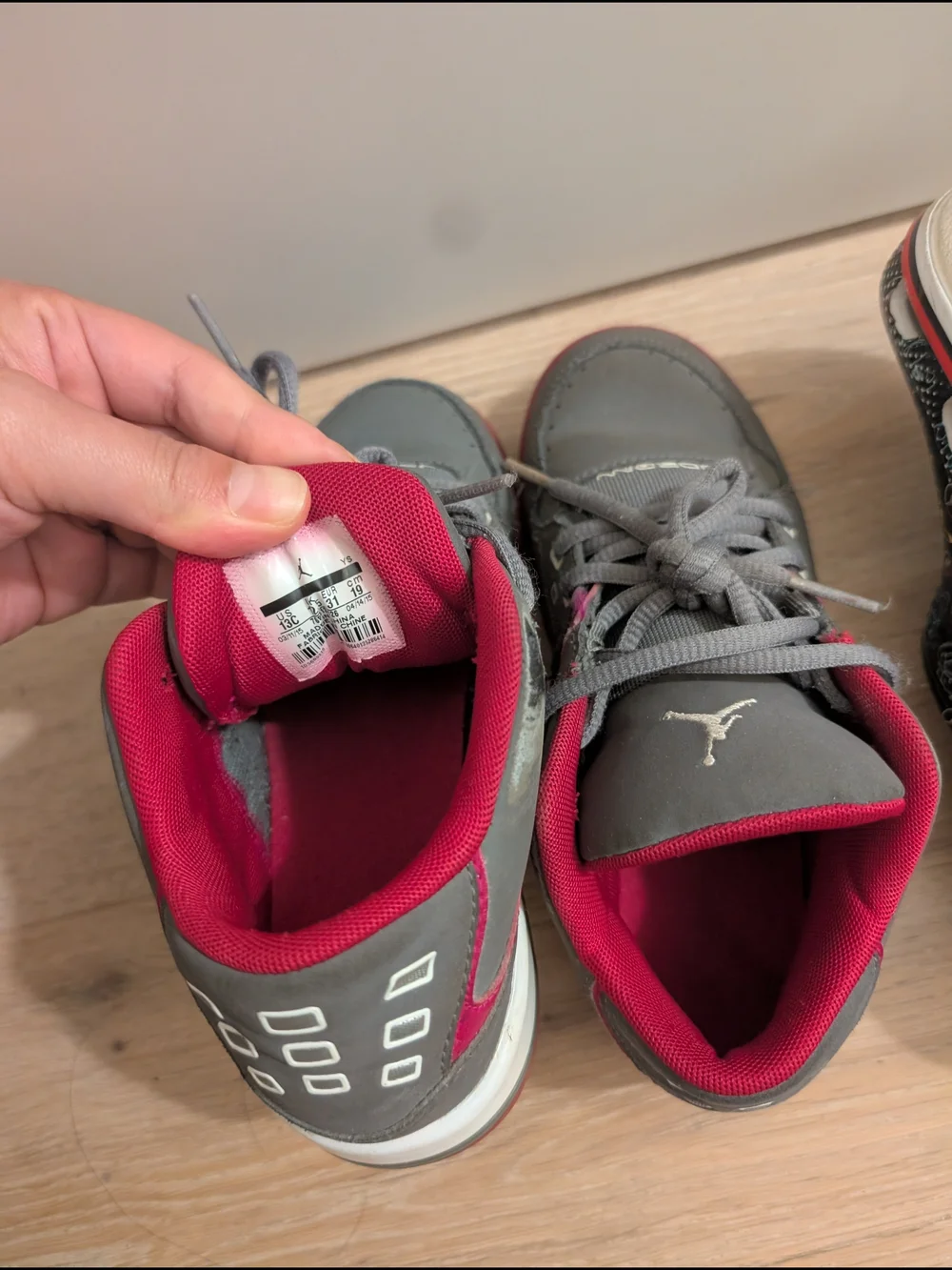 Bundle Total 3: Jordan (13C) Boys Shoes And Pokemon Crocs (J1)